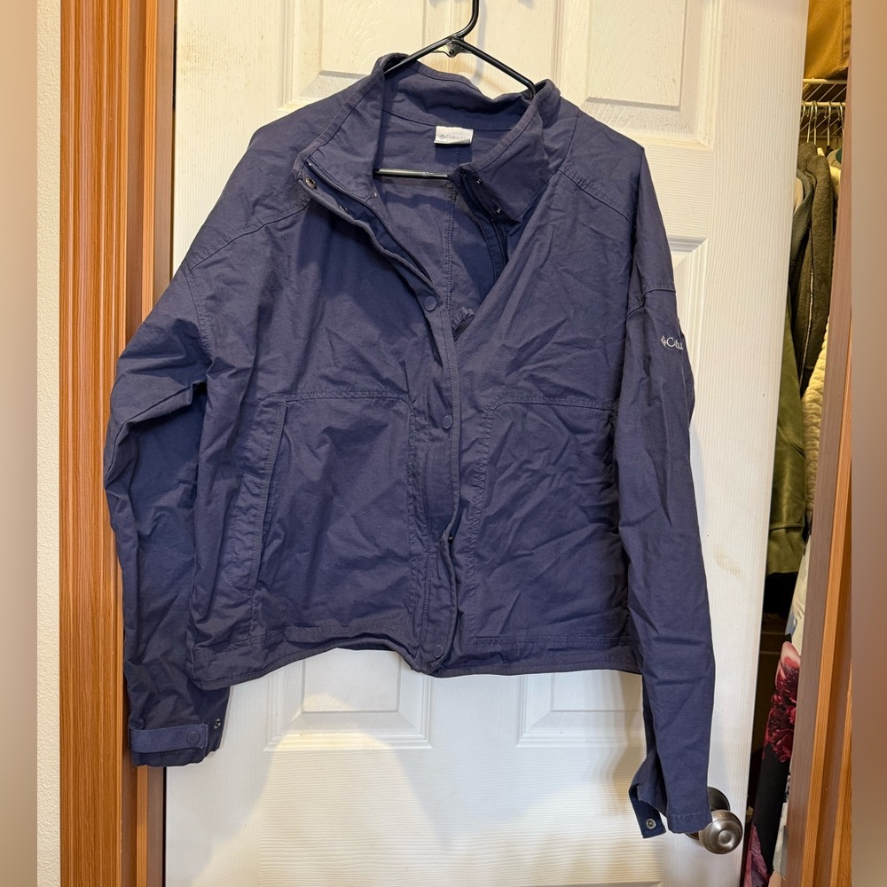 NWOT Columbia mock neck full zip fall jacket